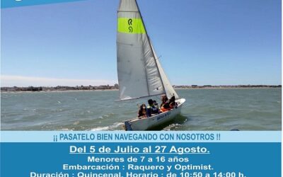 Escuela de vela, verano 2021.